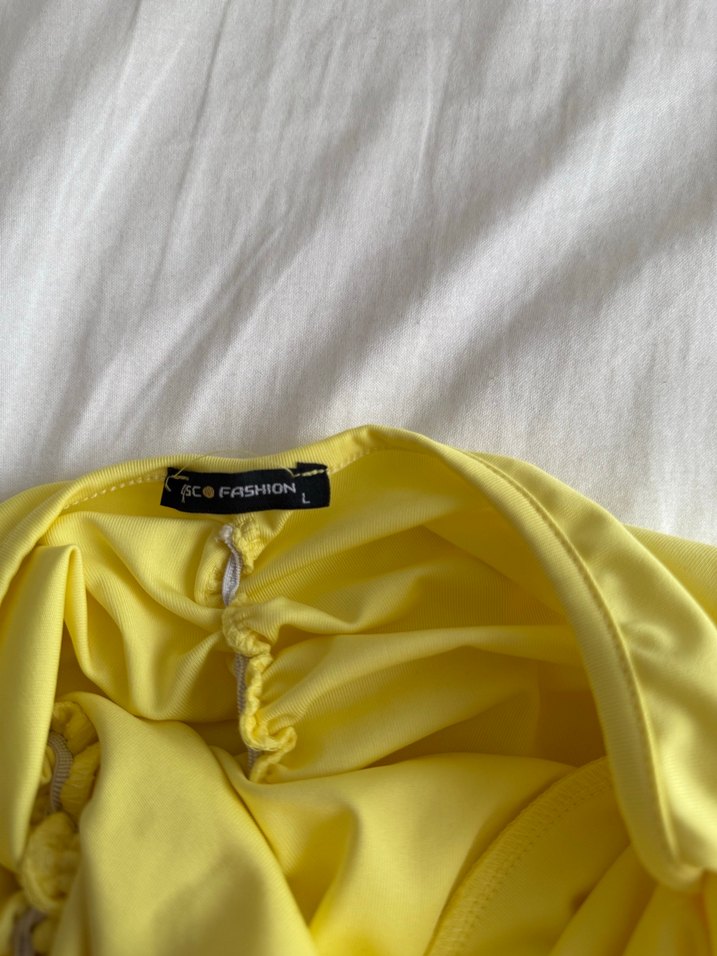 Boyundan bağlamalı elbise - Görsel 3