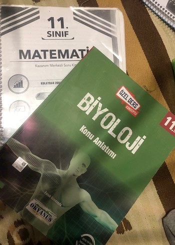 11. Sınıf Matematik ve Biyoloji Konu Anlatımı Kitapları