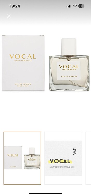 Armani she parfüm 50 ml