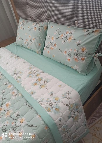 Çift kişilik kapitone pike takımı - Görsel 2