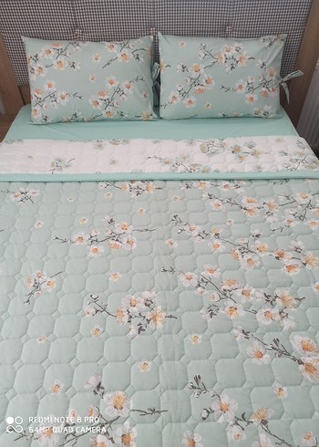 Çift kişilik kapitone pike takımı - Görsel 3