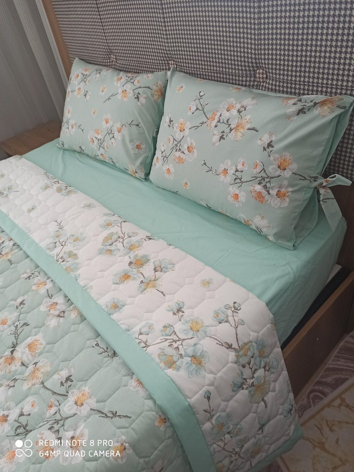 Çift kişilik kapitone pike takımı - Görsel 2