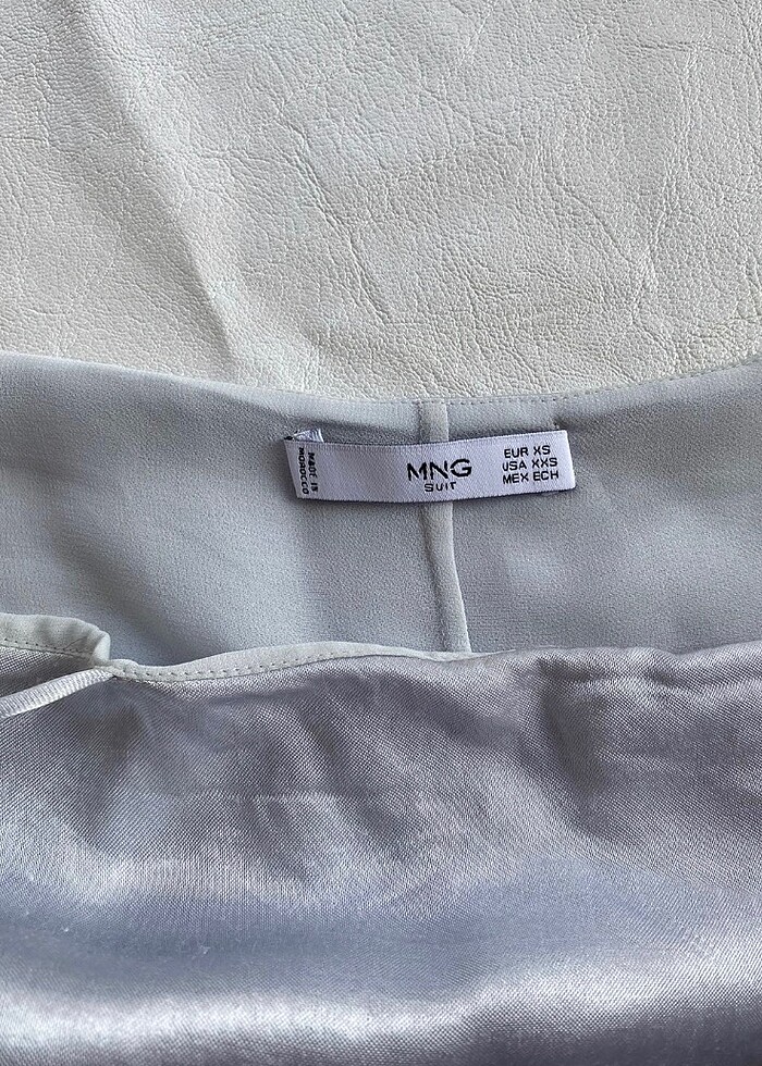 Mango xs-s beden tüllü yazlık bluz - Görsel 3