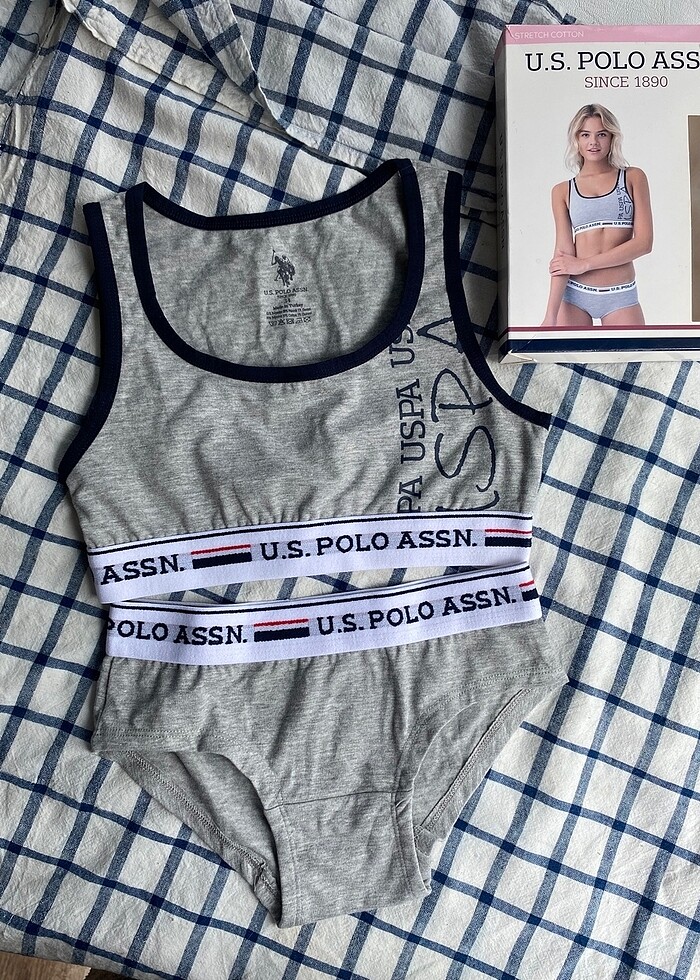 XS beden Büstiyer külot şort takım - Görsel 3