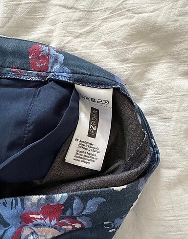 xl Beden XL beden çiçek desenli pantolon