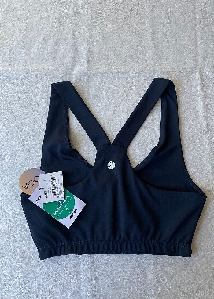 Koyu lacivert sporcu üstü etiketli - Görsel 2