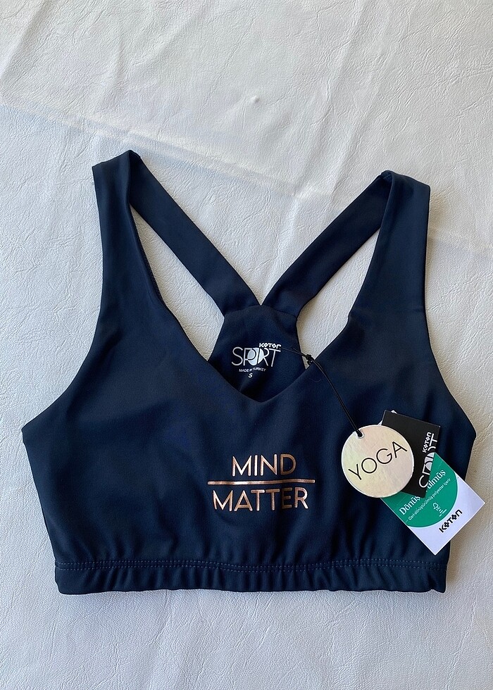 Koyu lacivert sporcu üstü etiketli - Görsel 3