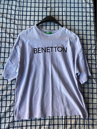 Orjinal benetton marka M beden erkek tişört