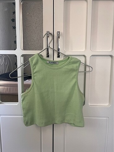 Mint rengi halter yaka üst