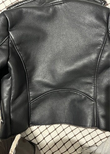 s Beden siyah Renk Mango biker mont
