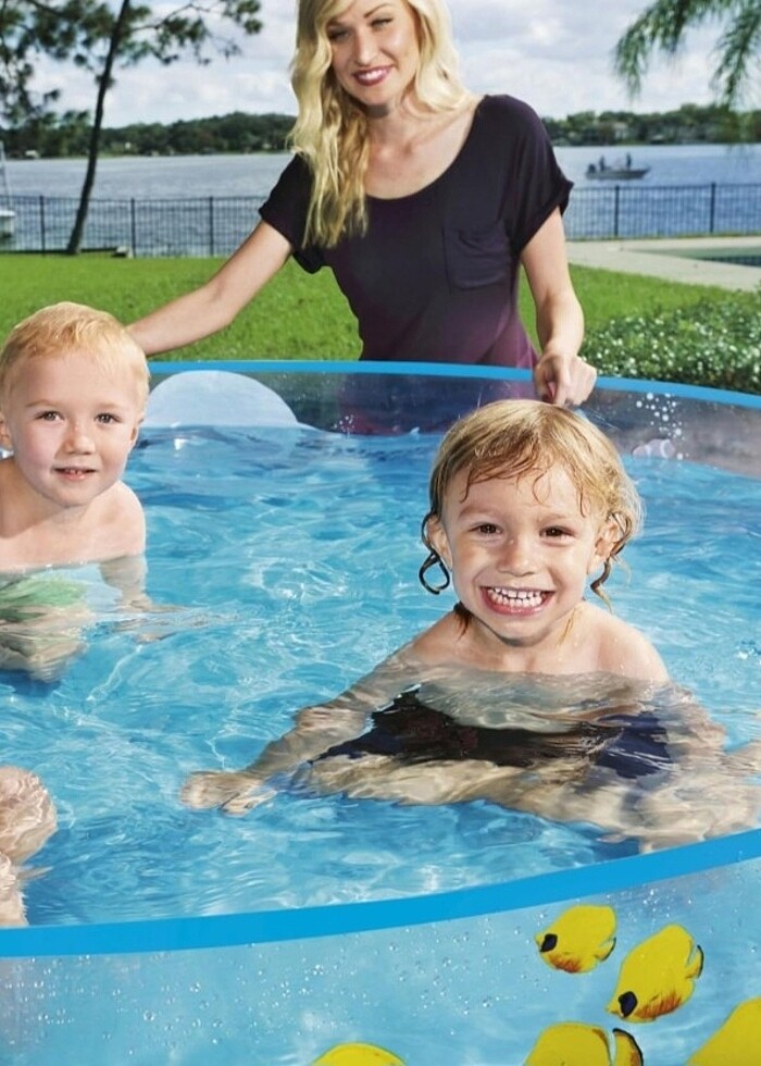 Esnek pvc havuz 1.83 çapında  - Görsel 4