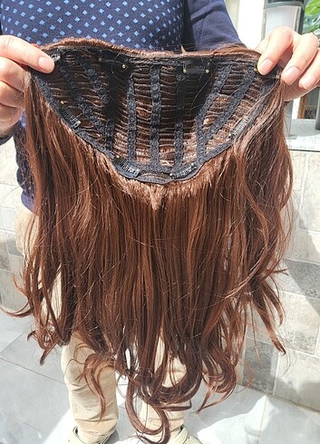 Yarım baş peruk - Görsel 6