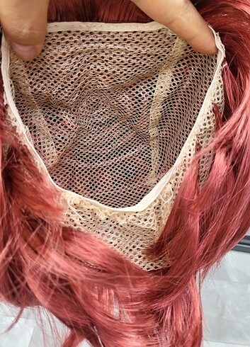 Kısa renki peruk - Görsel 5