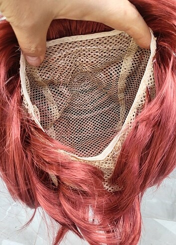 Kısa renki peruk - Görsel 7