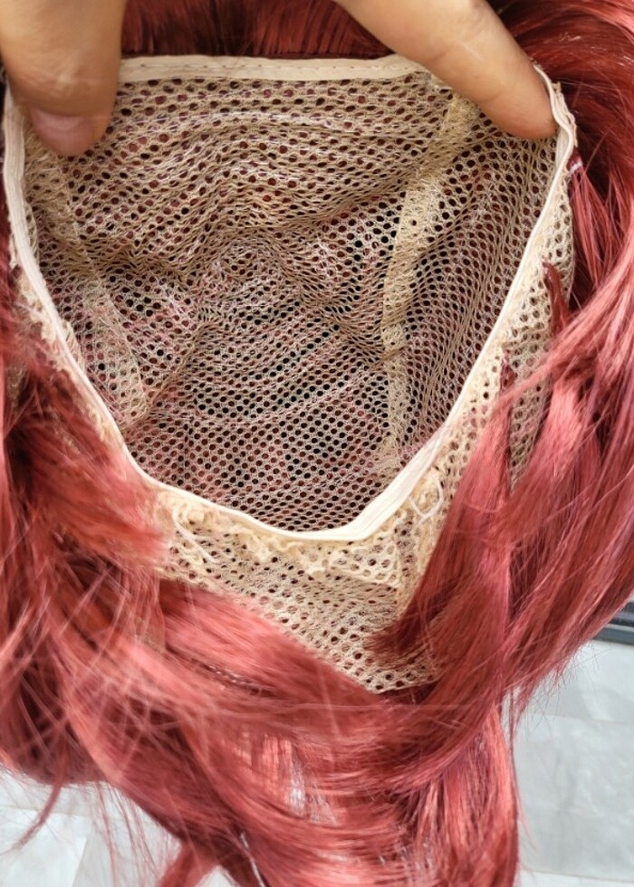 Kısa renki peruk - Görsel 5