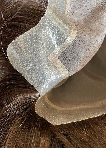 full cap Bayan uzun protez 100% gerçek saç perugu - Görsel 6