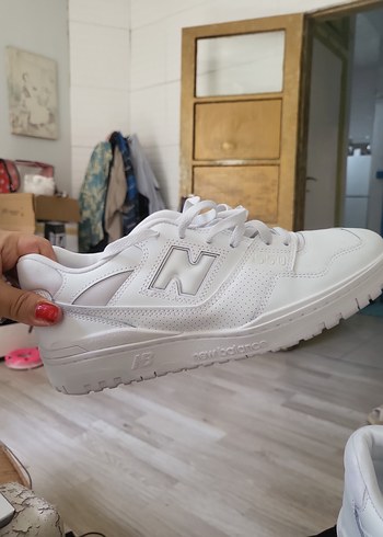 new balance orjinal Beyaz Bağcıklı Spor Ayakkabı - Görsel 3