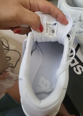 new balance orjinal Beyaz Bağcıklı Spor Ayakkabı - Görsel 6