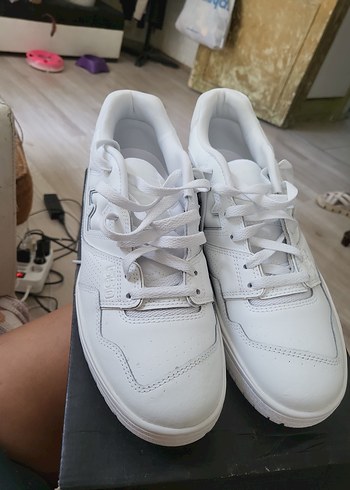 new balance orjinal Beyaz Bağcıklı Spor Ayakkabı - Görsel 7