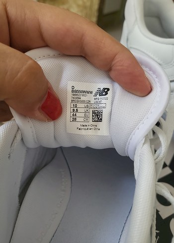 new balance orjinal Beyaz Bağcıklı Spor Ayakkabı - Görsel 5