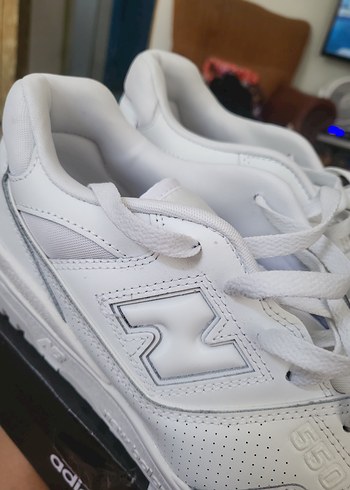 new balance orjinal Beyaz Bağcıklı Spor Ayakkabı - Görsel 2