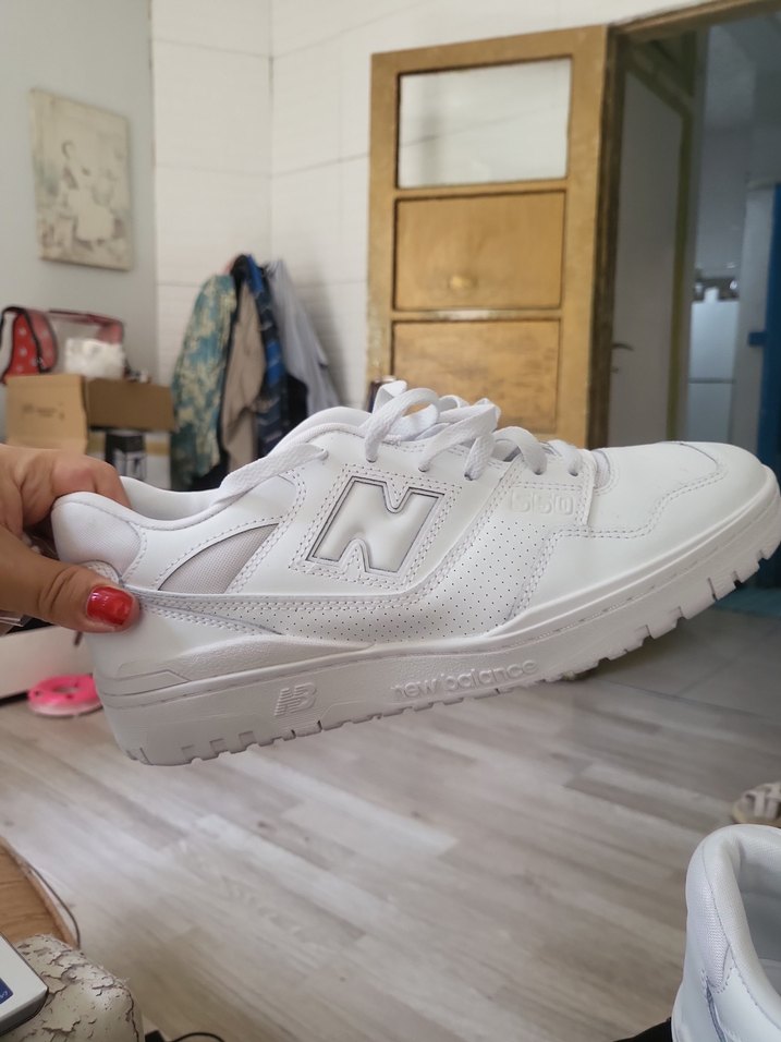 new balance orjinal Beyaz Bağcıklı Spor Ayakkabı - Görsel 3