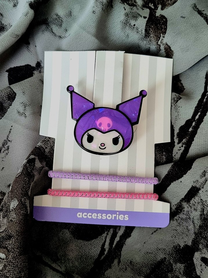 Kuromi Saç Tokası Seti Y2K - Görsel 2