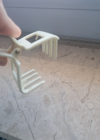 Zara Beyaz Saç Tokası
