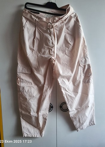 Bej Kargo Pantolon - Görsel 2