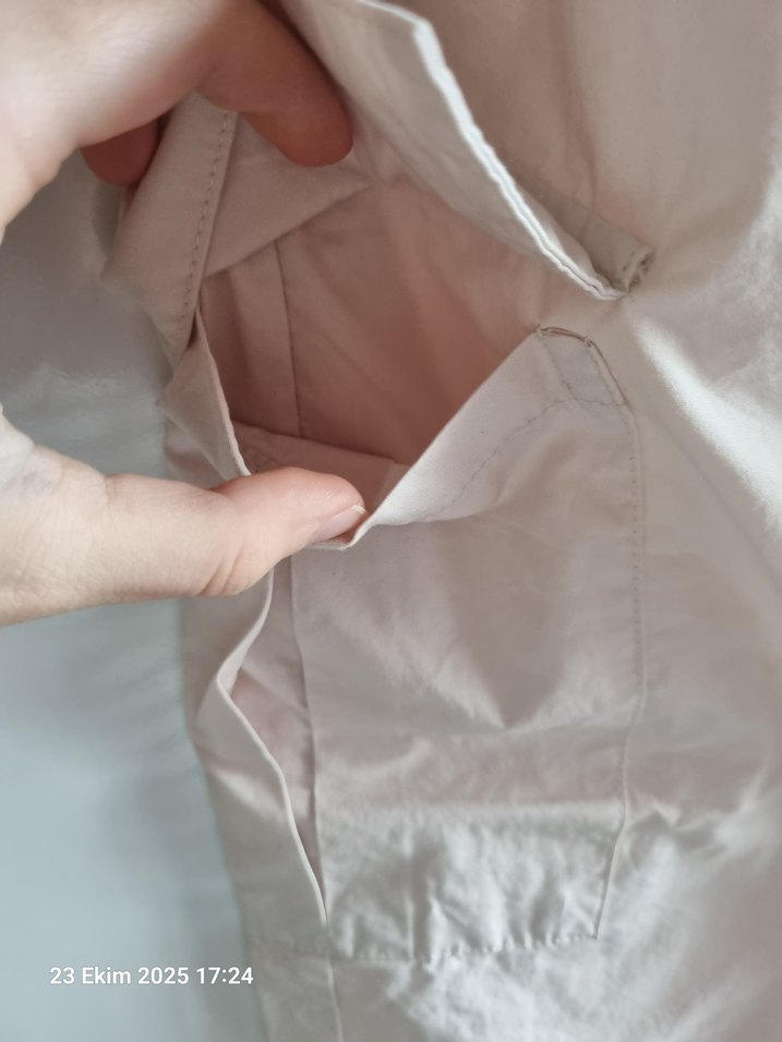 Bej Kargo Pantolon - Görsel 5