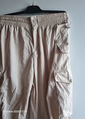 Bej Kargo Pantolon - Görsel 2