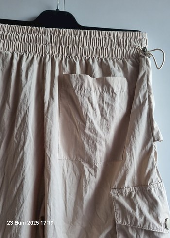 Bej Kargo Pantolon - Görsel 4