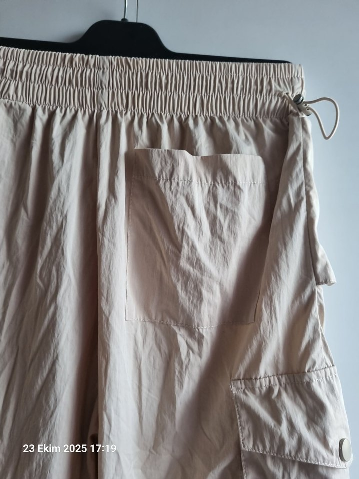 Bej Kargo Pantolon - Görsel 4