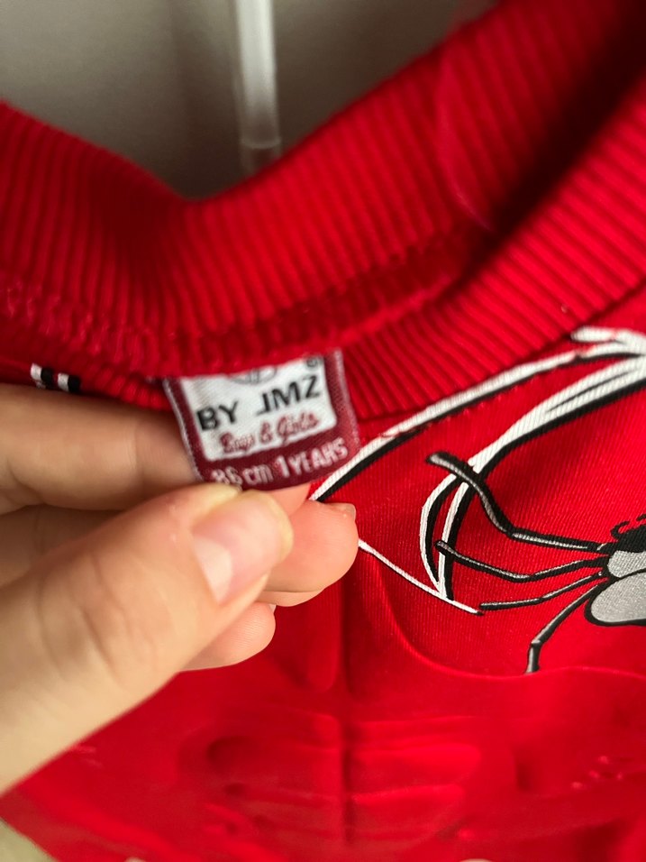 Örümcek adamlı çocuk alt üst takım - Görsel 4