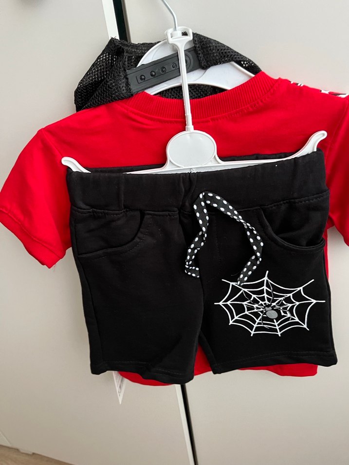 Örümcek adamlı çocuk alt üst takım - Görsel 3