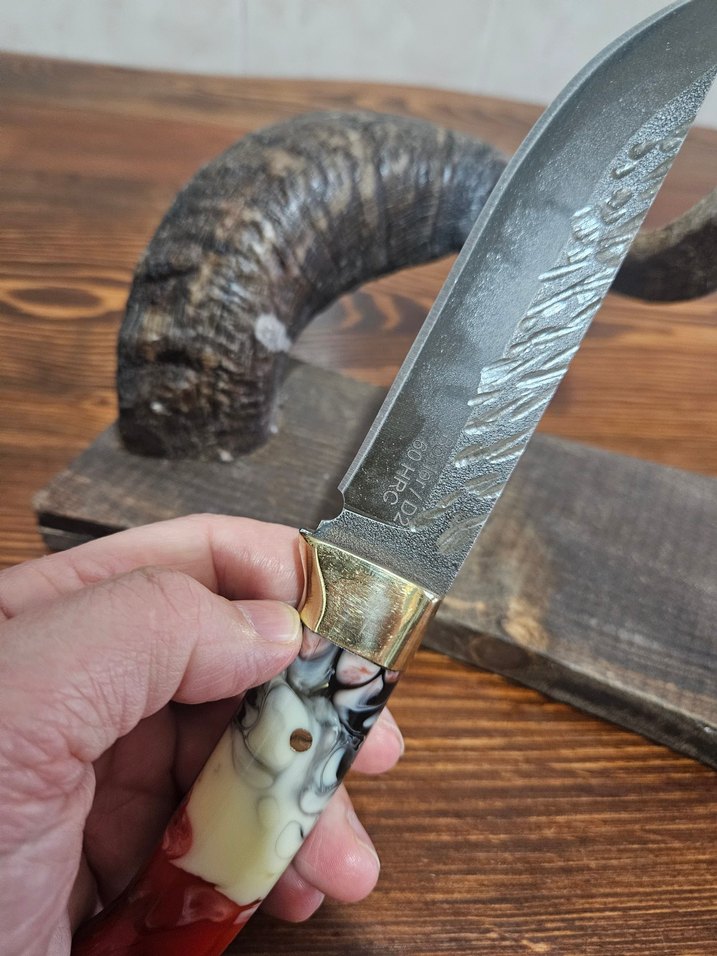 BÖHLER D2 AVCI/KAMPÇI BIÇAĞI - Görsel 5