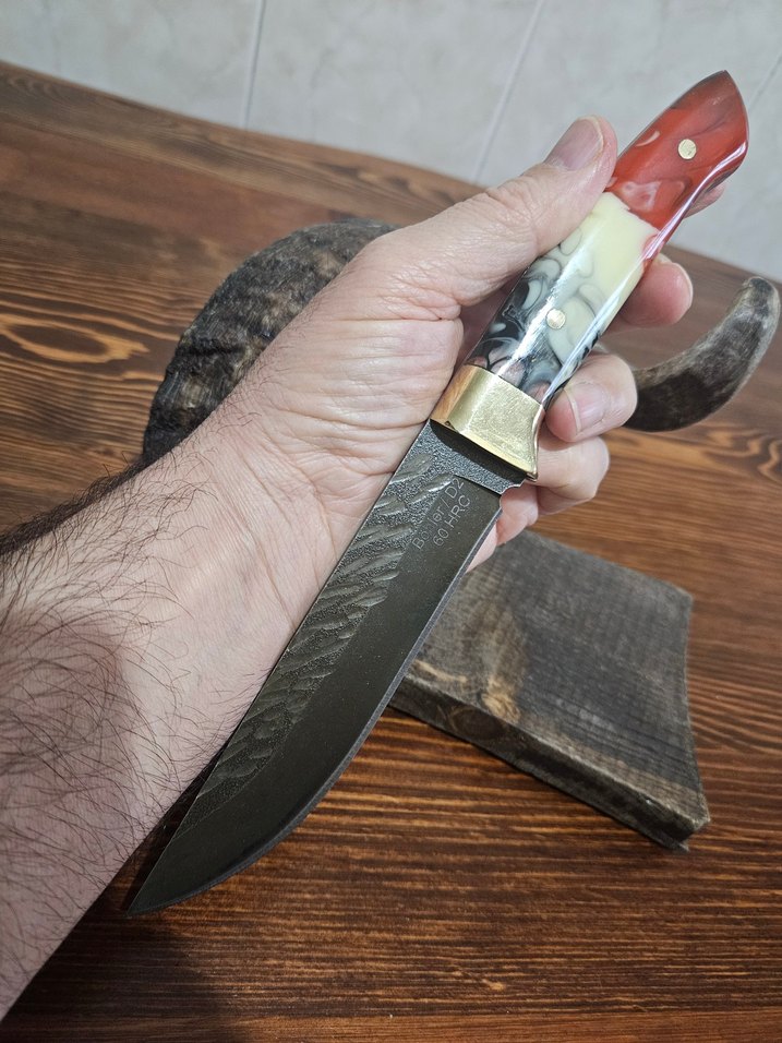 BÖHLER D2 AVCI/KAMPÇI BIÇAĞI - Görsel 3