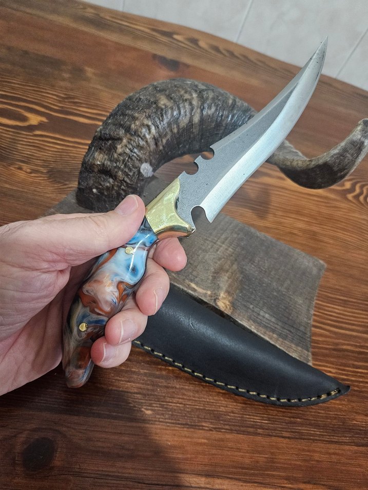 BÖHLER N690 ÖZEL YAPIM AVCI BIÇAĞI - Görsel 5