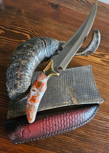 N690 EL YAPIMI AVCI/KAMPÇI BIÇAĞI - Görsel 7