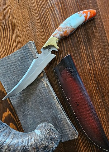 N690 EL YAPIMI AVCI/KAMPÇI BIÇAĞI - Görsel 2