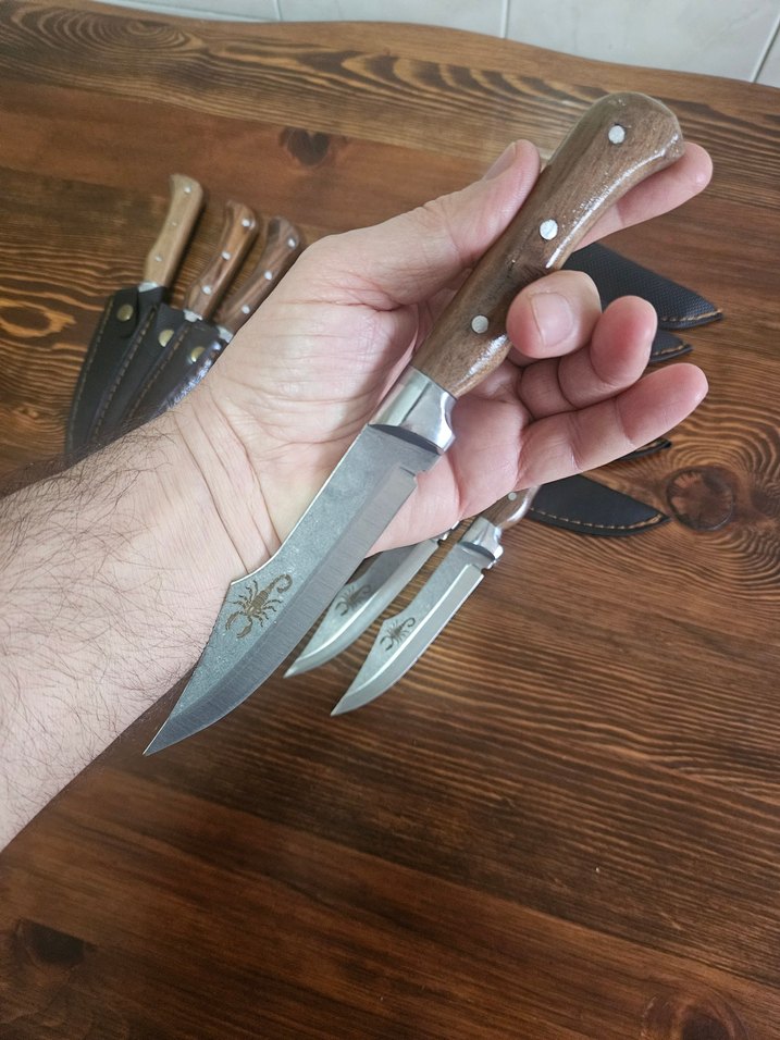 10 ADET AVCI BIÇAĞI SETİ - Görsel 4