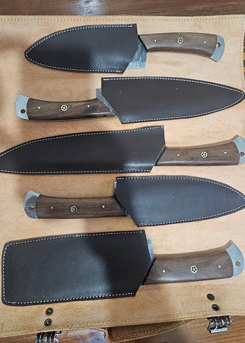 DAMASCUS (ŞAM ÇELİĞİ) ŞEF SETİ - Görsel 11