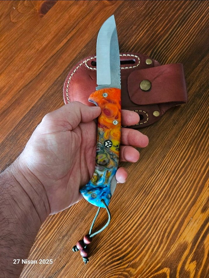 GKÖKTÜRK M390 ÇAKI //TOZMETAL (25cm) - Görsel 5