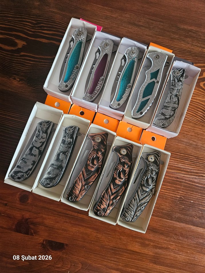 10 ADET ATAK ÇAKI SETİ - Görsel 3