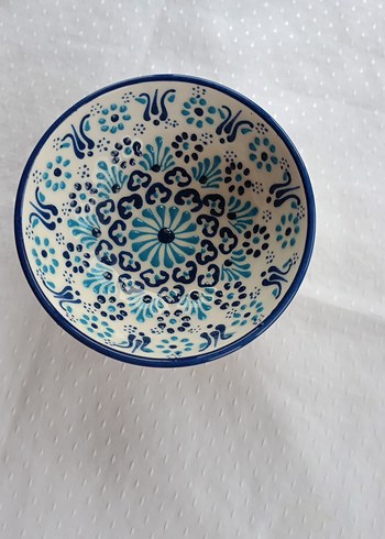 Desenli Yeşil Seramik Tabak - Görsel 2