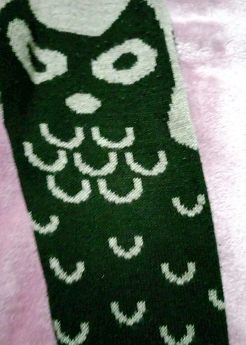 Kız Çocuk Gri Triko Tayt - Görsel 5