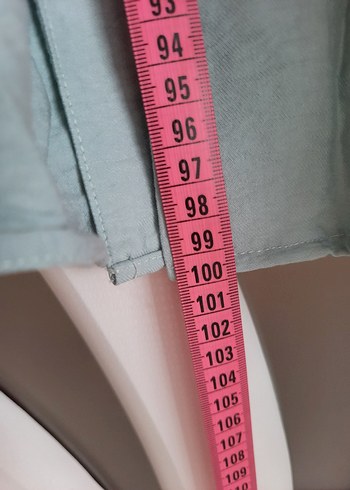 Düğmeli Uzun Elbise - Görsel 7