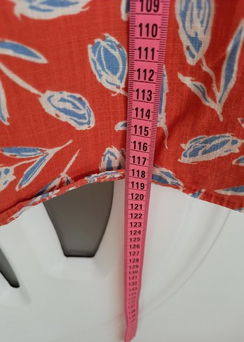 Renkli Bohem Elbise - Görsel 6