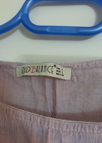 Kısa Kollu Keten Bluz - Görsel 3