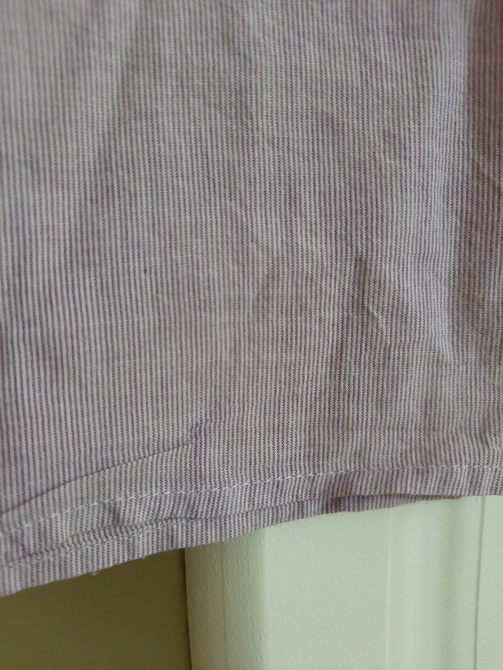 Kısa Kollu Keten Bluz - Görsel 4